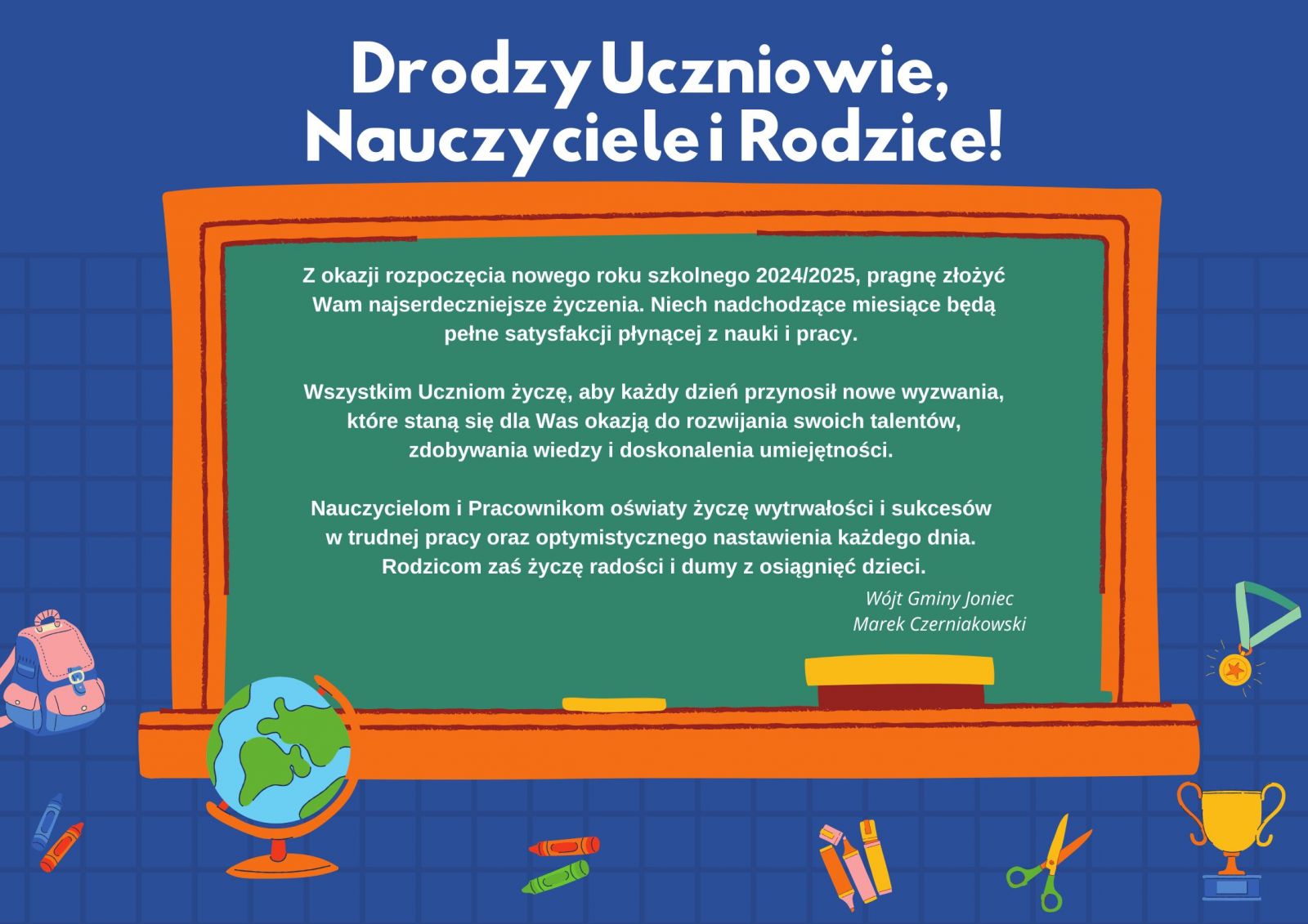 Rozpoczęcie roku szkolnego 2024/2025