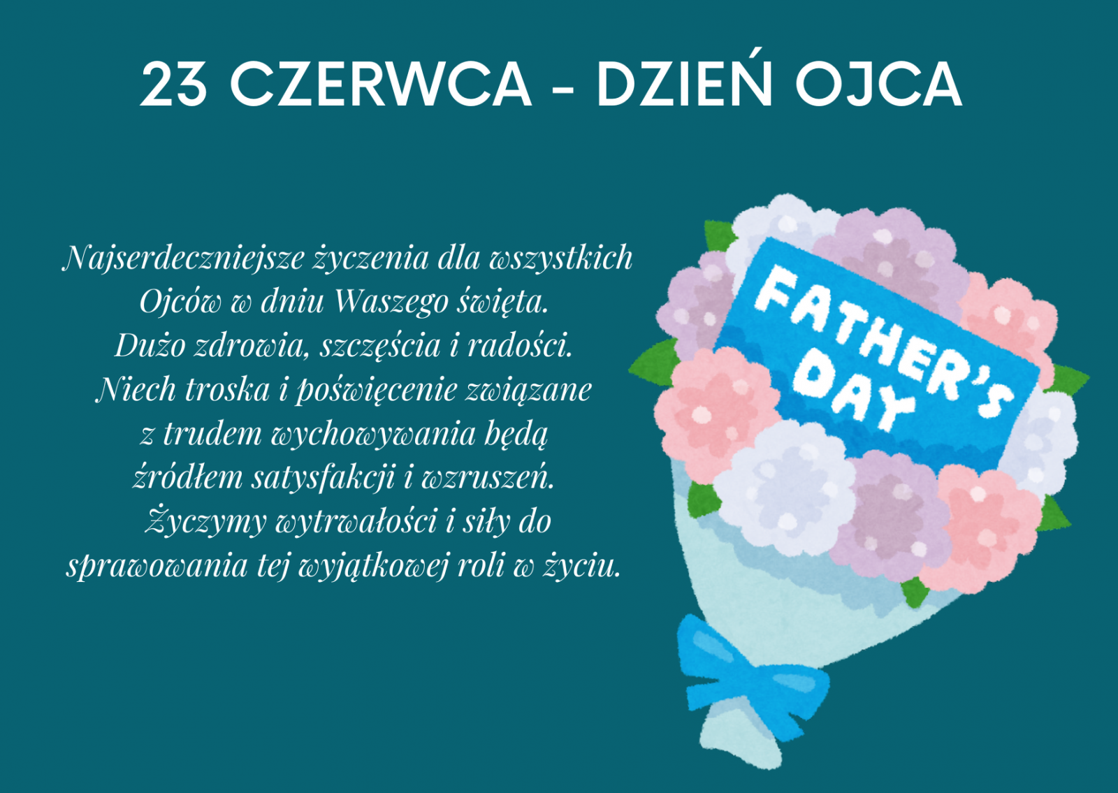 23 czerwca - Dzień Ojca