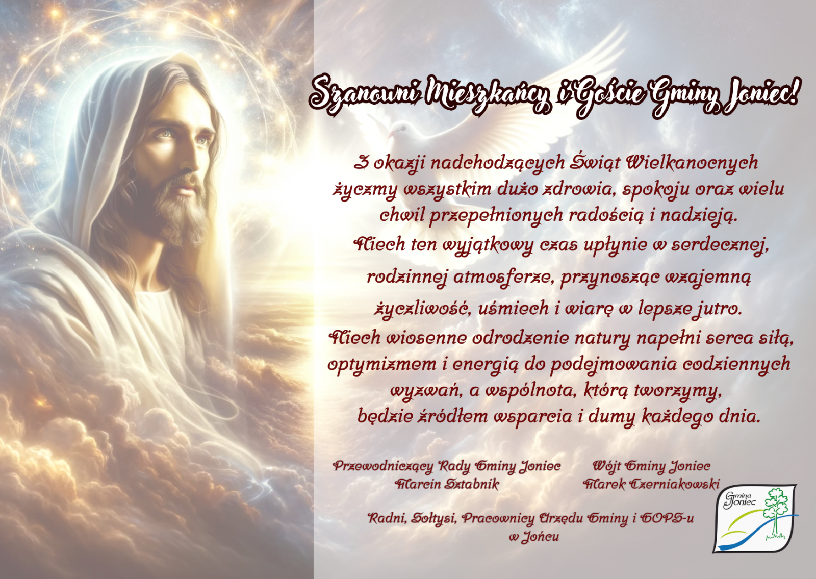 Życzenia z okazji Świąt Wielkanocnych 2026!