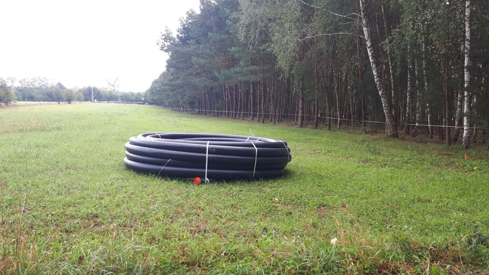 Budowa odcinków sieci wodociągowej
