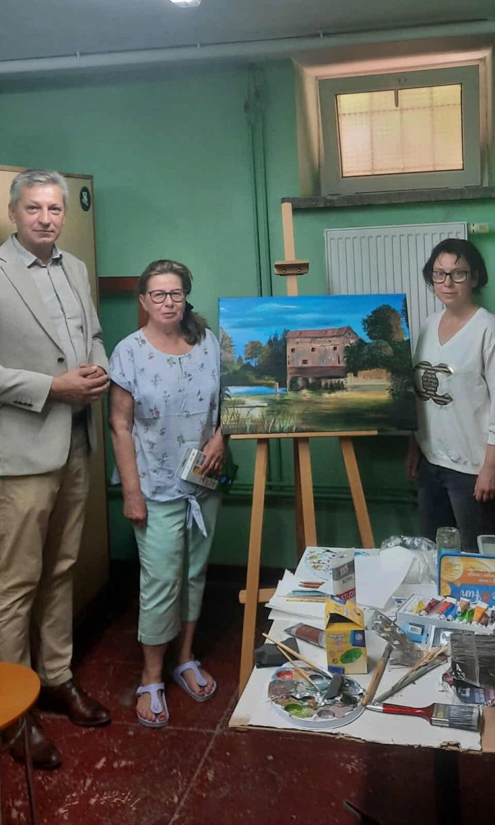 Plener malarski w Powiecie Płońskim
