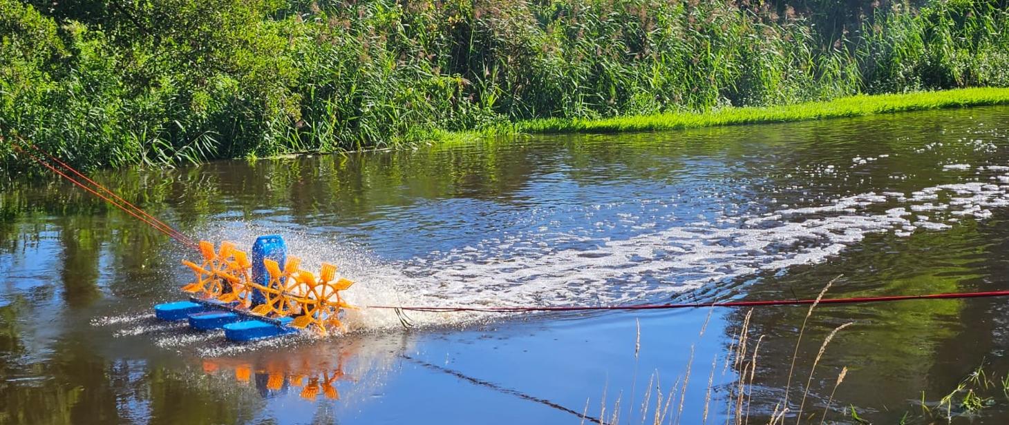 Aktualna sytuacja na rzece Wkrze. WIOŚ potwierdza przyczyny stanu wody