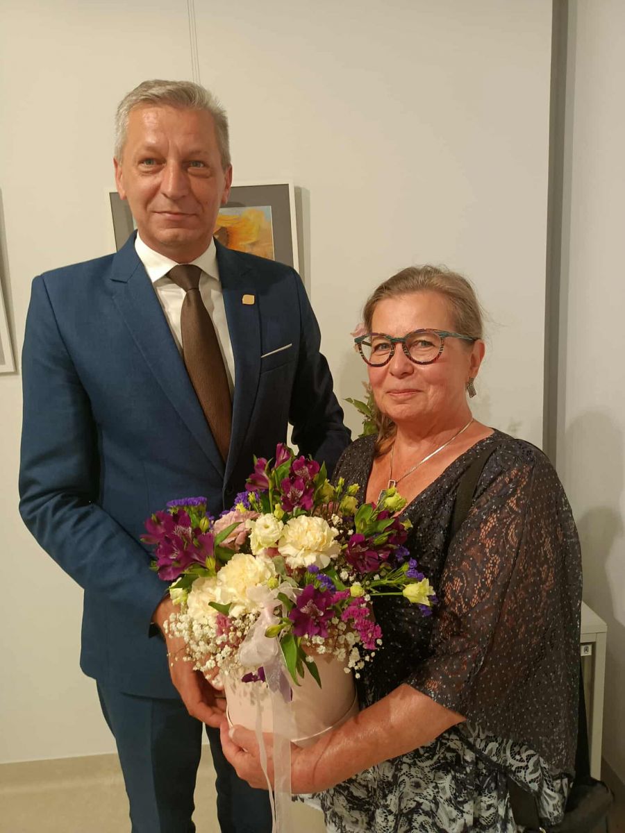 Wernisaż wystawy „Pastelowe metamorfozy” Doroty Krakowskiej