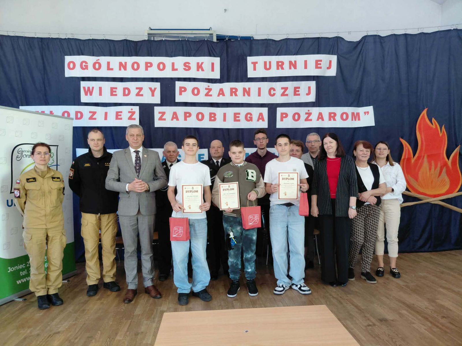 Eliminacje Gminne Ogólnopolskiego Turnieju Wiedzy Pożarniczej 