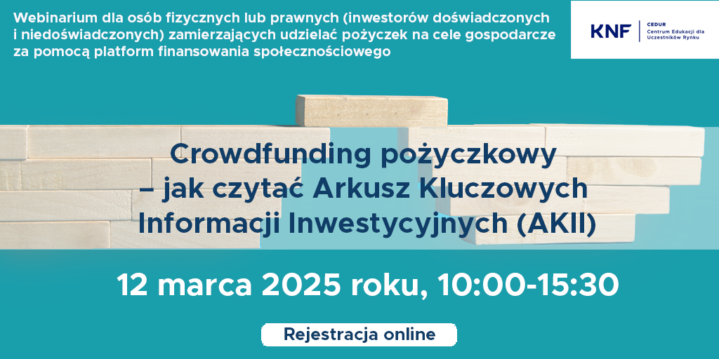 Bezpłatne webinarium dla inwestorów - 