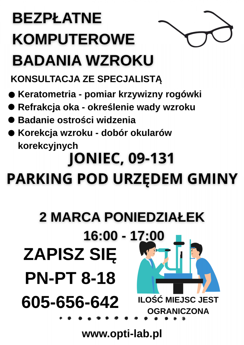 Bezpłatne komputerowe badania wzroku