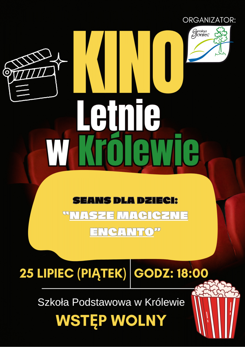 Kino letnie w Królewie - zapraszamy!