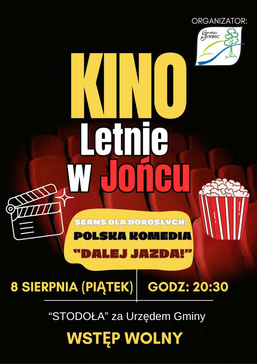 Zapraszamy na Letnie kino w Jońcu!