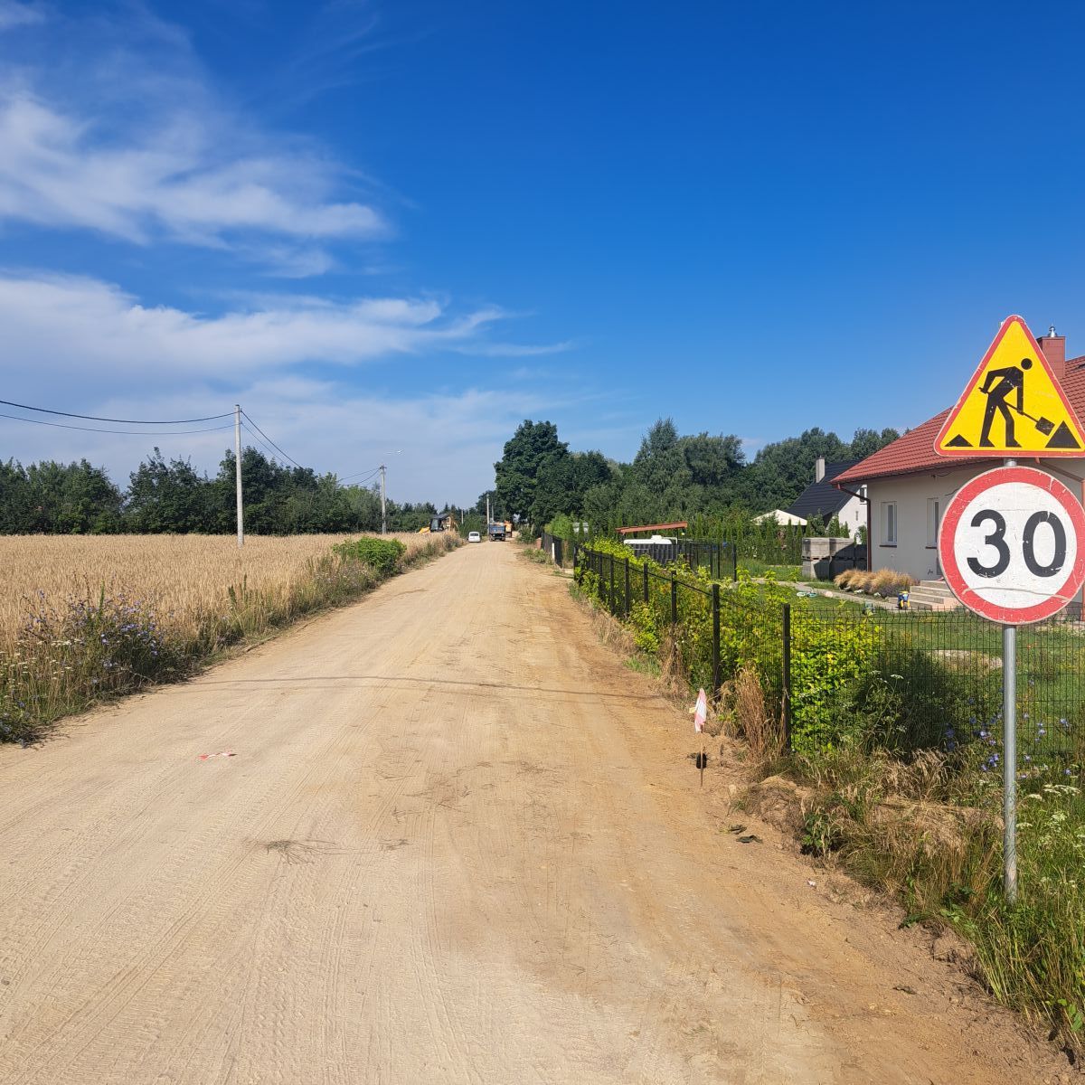 Budowa drogi gminnej w miejscowości Proboszczewice