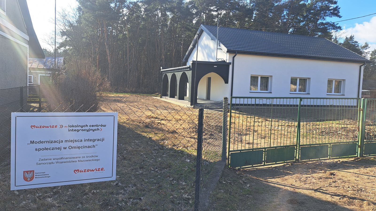 Modernizacja miejsca integracji społecznej w Omięcinach