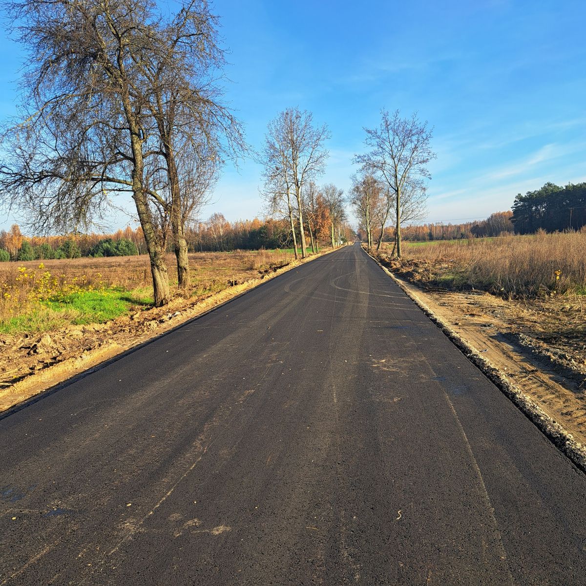 Postęp prac związanych z budową dróg na naszym terenie