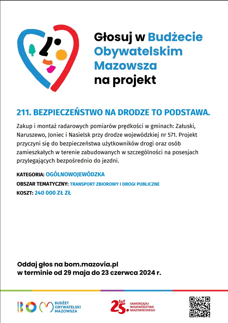 Głosowanie na projekt z BOM - głosy można oddawać jeszcze do niedzieli (23 czerwca 2024 r.)