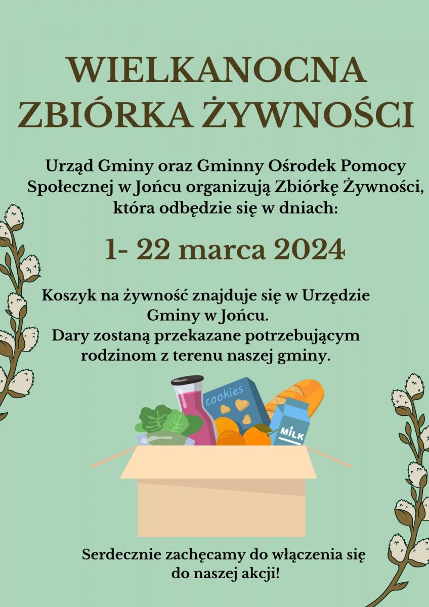 Wielkanocna Zbiórka Żywności!