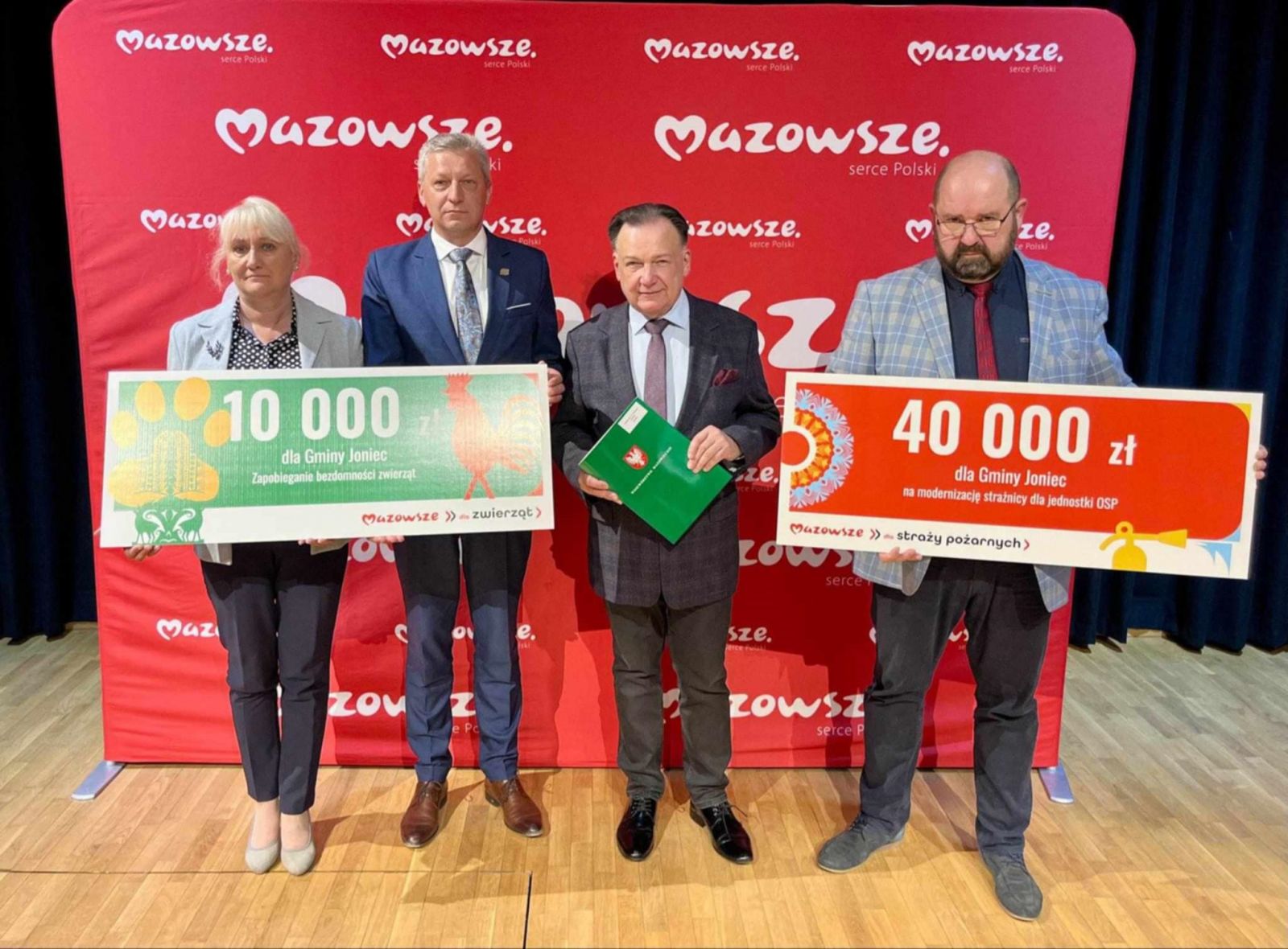 Kolejne umowy dotacyjne dla Gminy Joniec!
