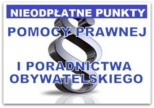 Informacja o zmianie godzin pracy Punktu Nieodpłatnego Poradnictwa Obywatelskiego w Jońcu