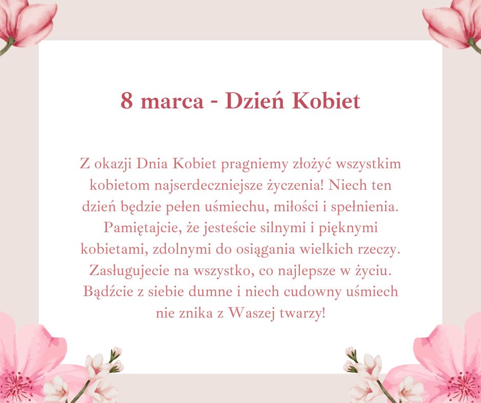 8 marca - Dzień Kobiet