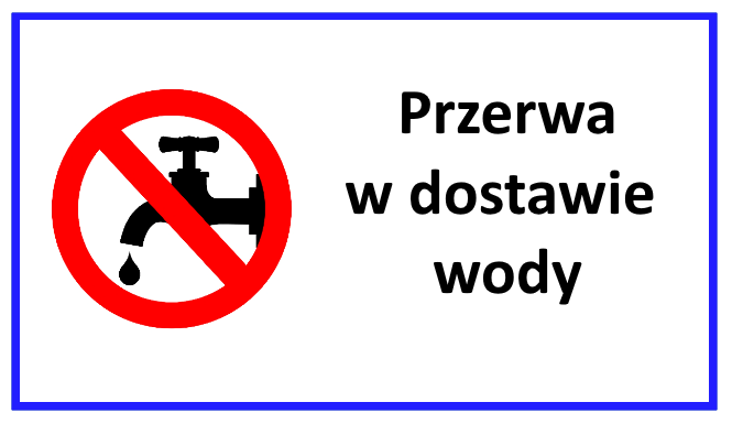 Czasowa przerwa w dostawie wody
