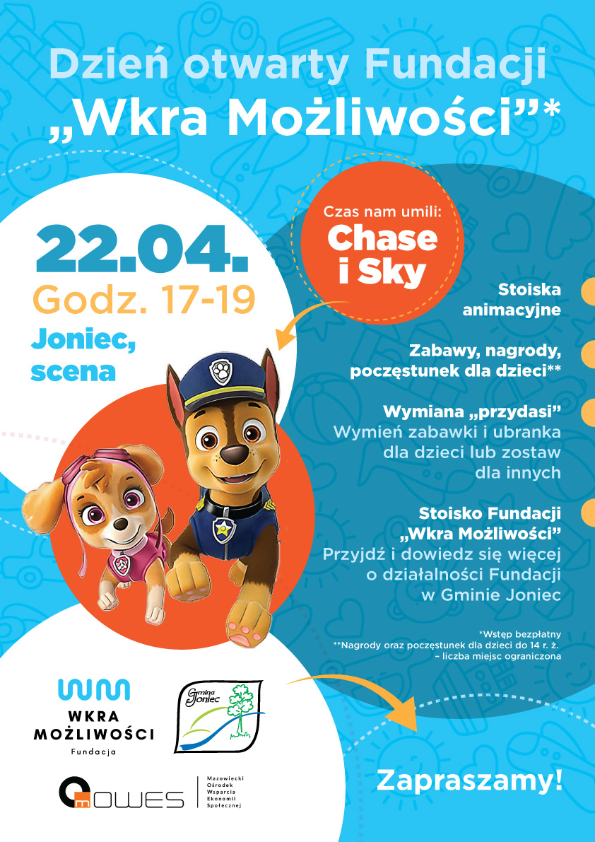 Dzień otwarty Fundacji Wkra Możliwości