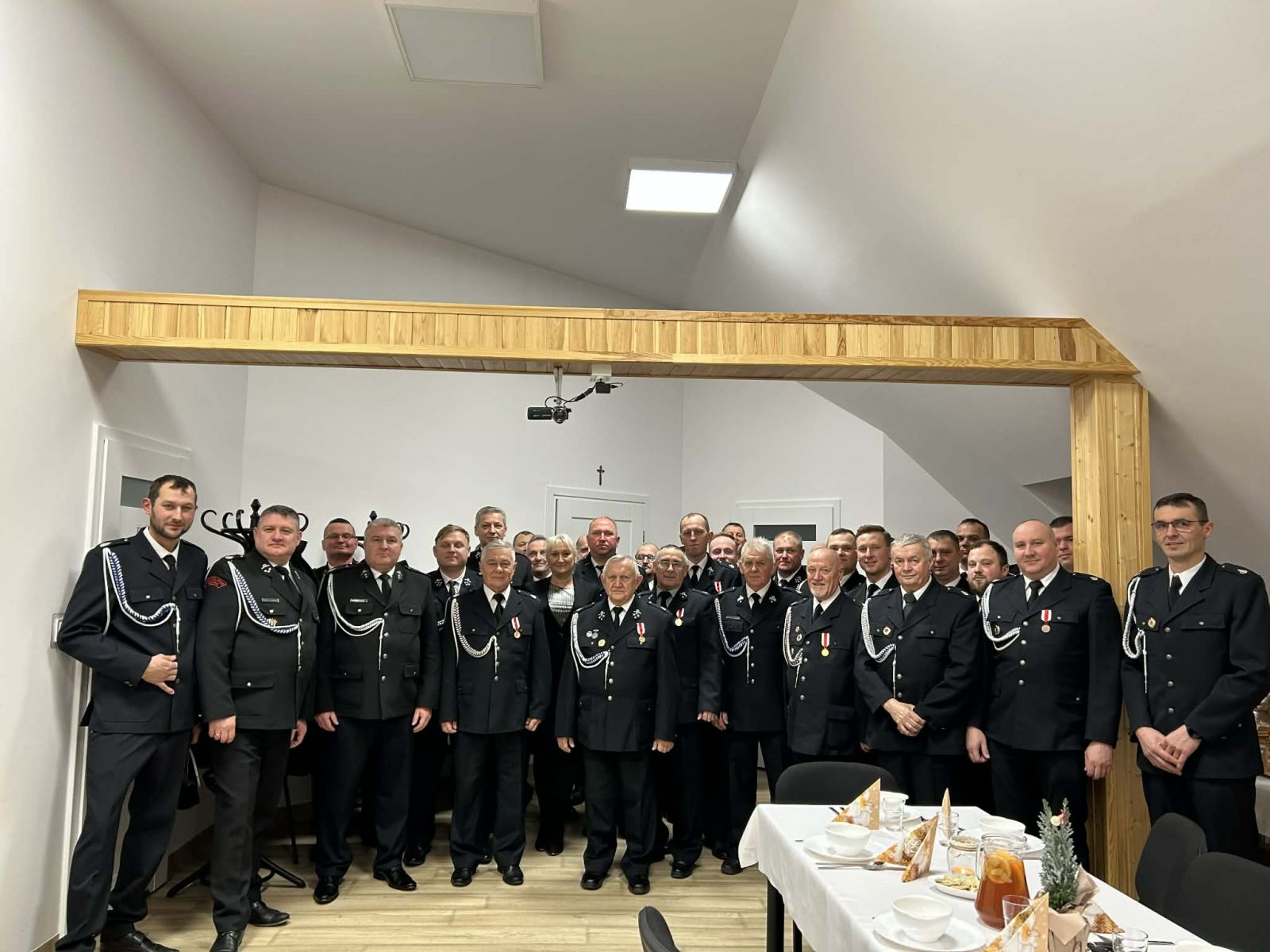 Spotkanie opłatkowe  strażaków OSP z terenu Gminy Joniec
