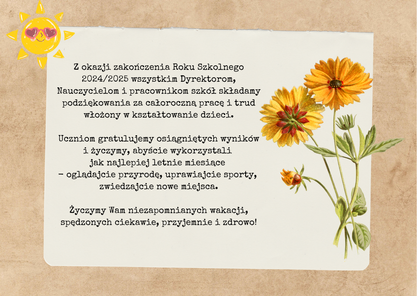 Zakończenie Roku Szkolnego 2024/2025