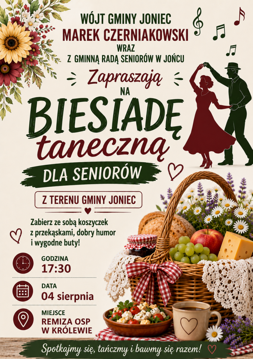 Zapraszamy na Biesiadę Taneczną dla Seniorów