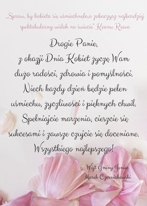 Dzień Kobiet - 8 marca