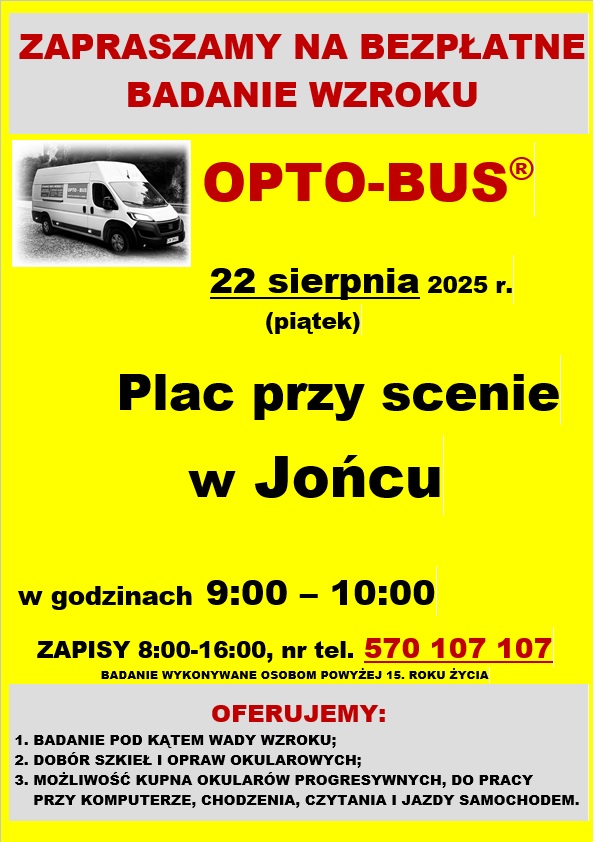 Bezpłatne badanie wzroku