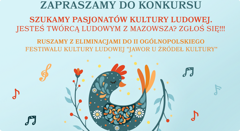 Konkurs RDC ,,Jawor - u źródeł kultury 2023