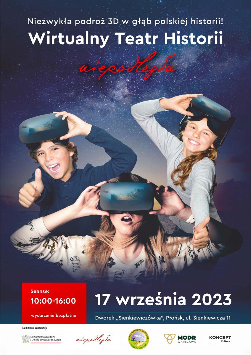 Zaproszenie na ,,Wirtualny Teatr Historii