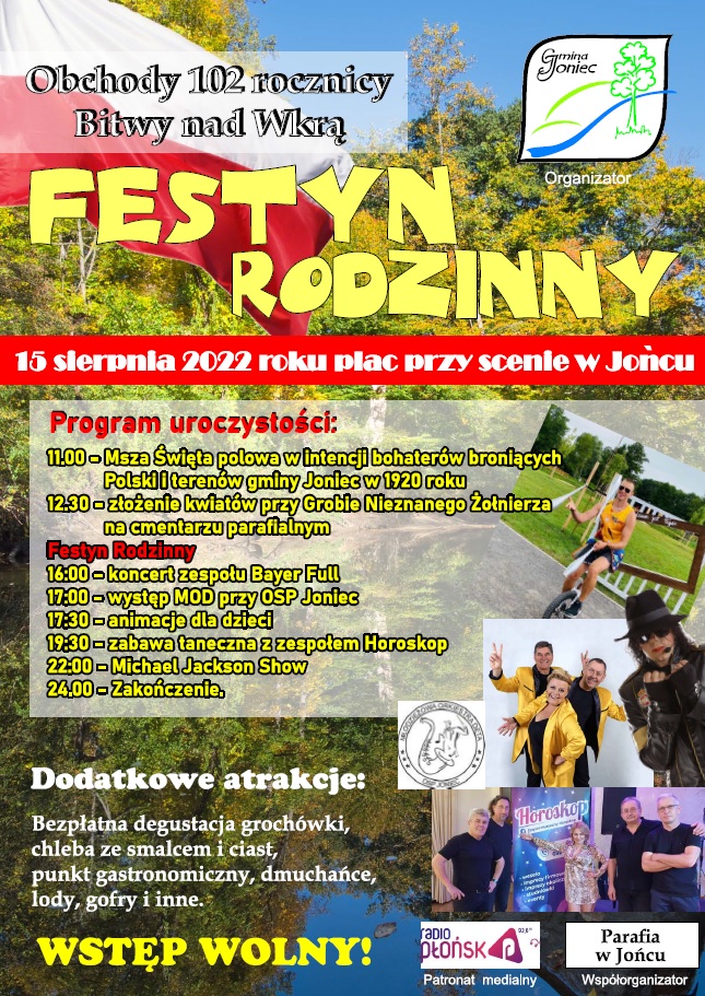 Obchody 102 rocznicy Bitwy nad Wkrą i Festyn rodzinny
