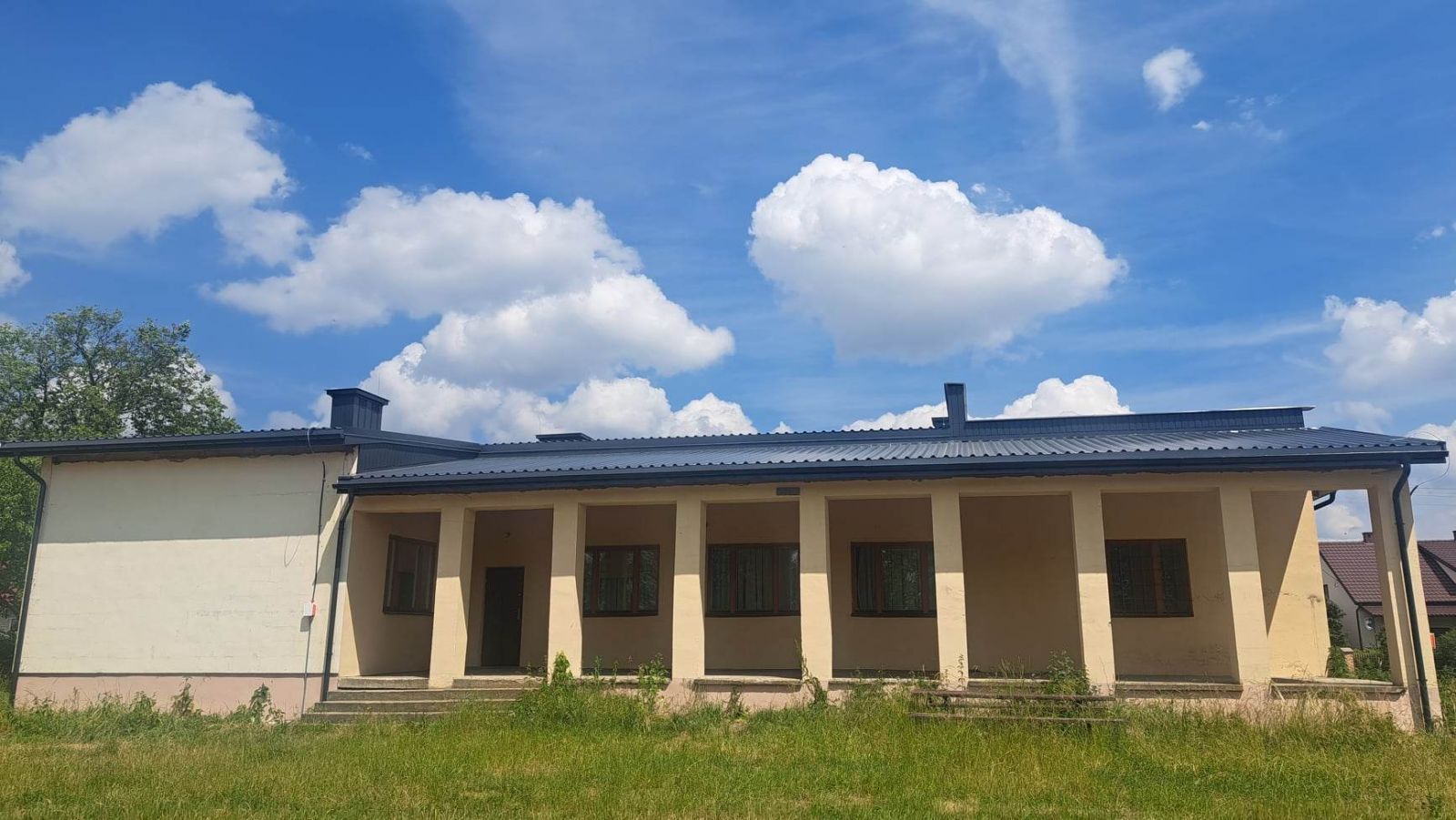 Remont pokrycia dachowego na świetlicy w Soboklęszczu