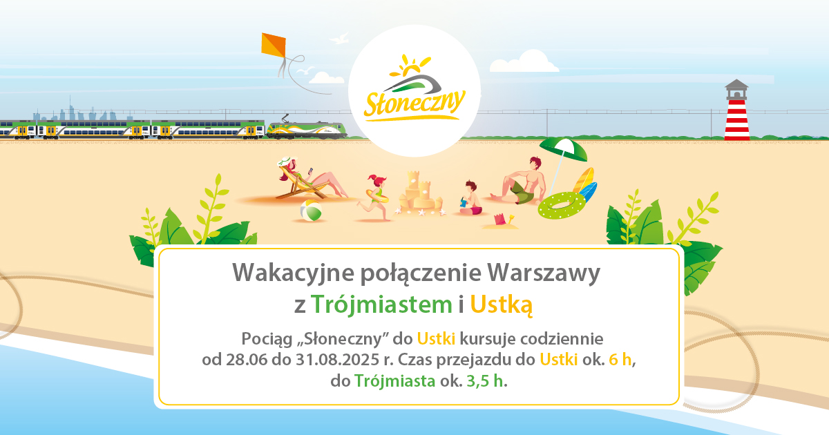 Pociąg Słoneczny wraca na szlak!