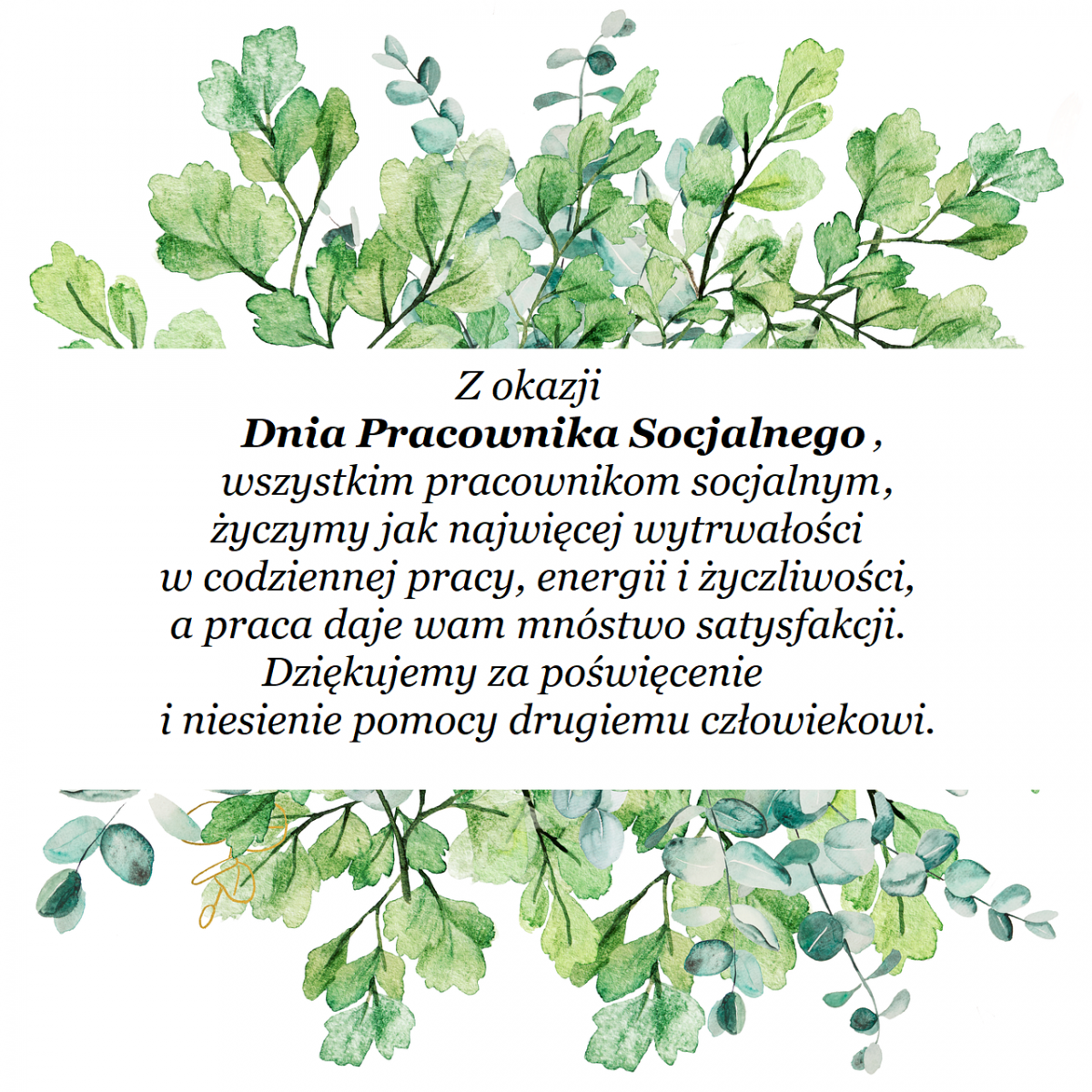 Dzień Pracownika Socjalnego