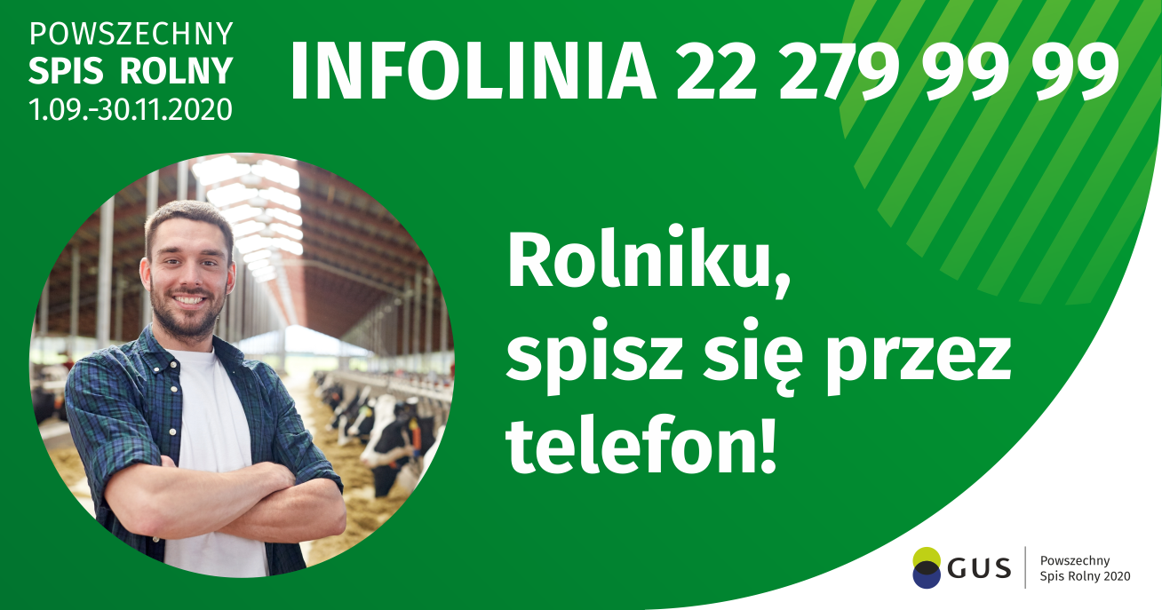 Halo! Jestem rolnikiem i chciałbym się spisać