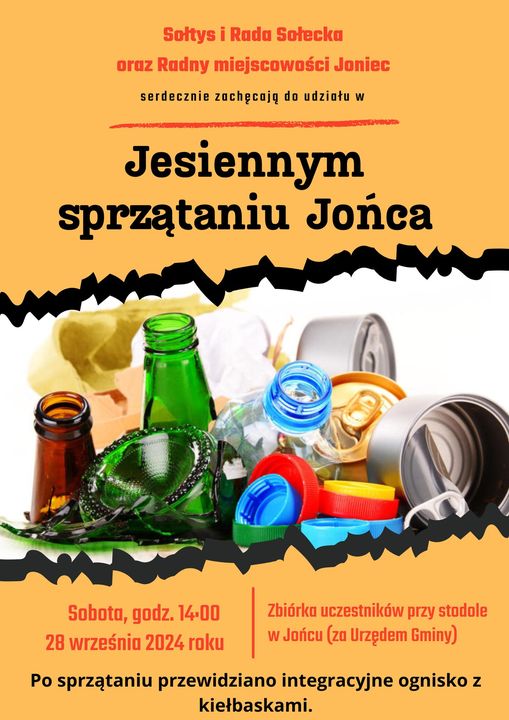 Jesienne sprzątanie Jońca