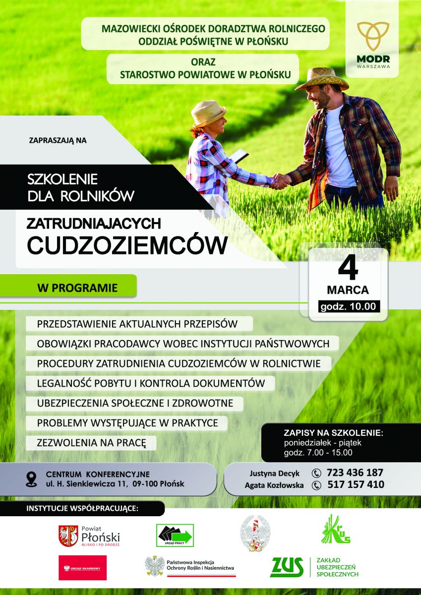 Zaproszenie na szkolenie