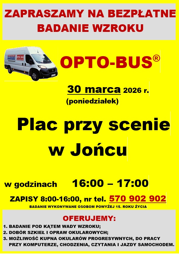 Bezpłatne badania wzroku