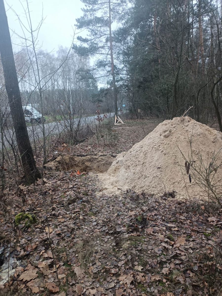 Utrudnienia w związku z budową wodociągu