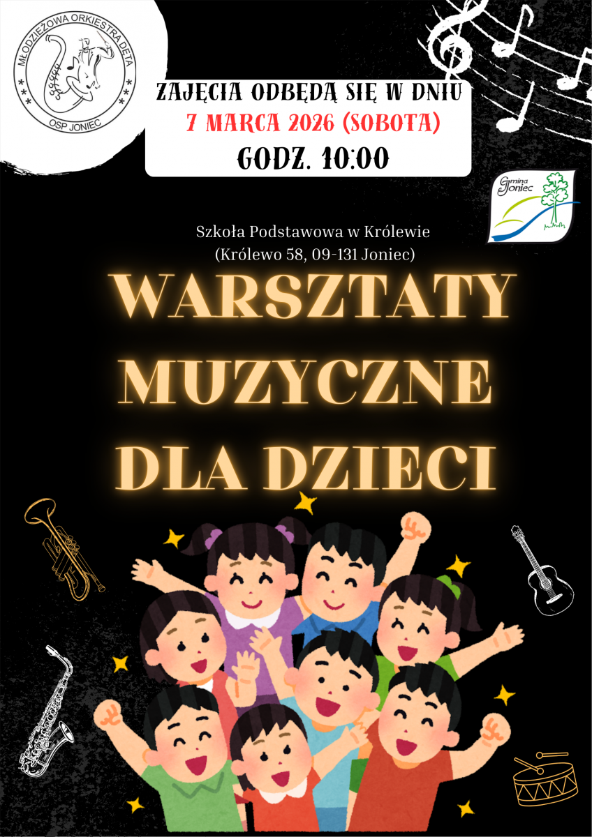 Zapraszamy na wasztaty muzyczne MOD dla dzieci