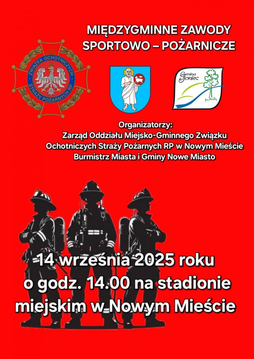 Zaproszenie na międzygminne zawody sportowo-pożarnicze