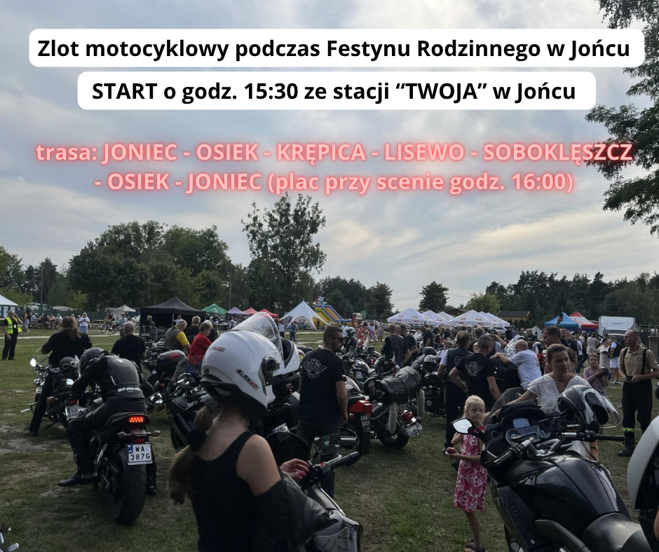 Zlot fanów motocykli i zabytkowych pojazdów