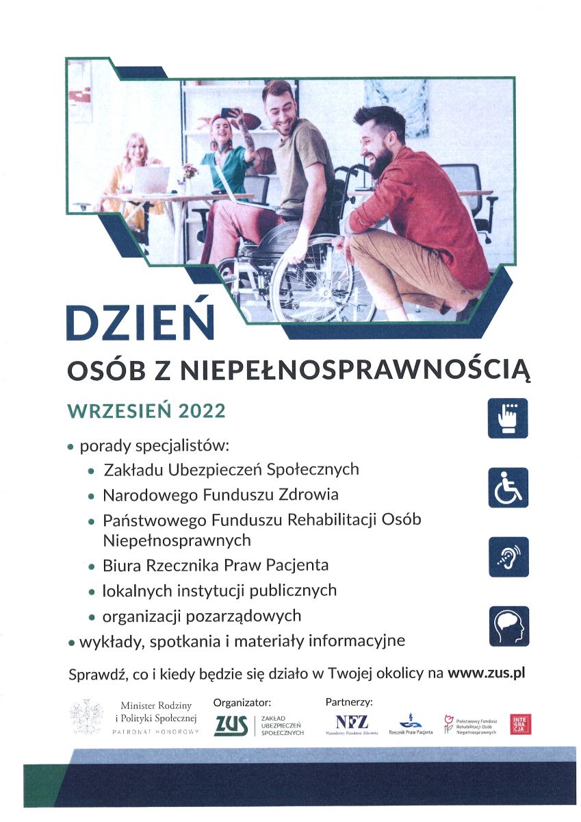 Dzień Osób z Niepełnosprawnością ZUS Płock